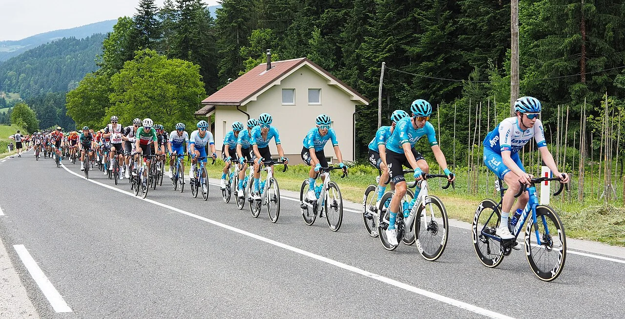 Peloton au Tour de Slovénie 2023