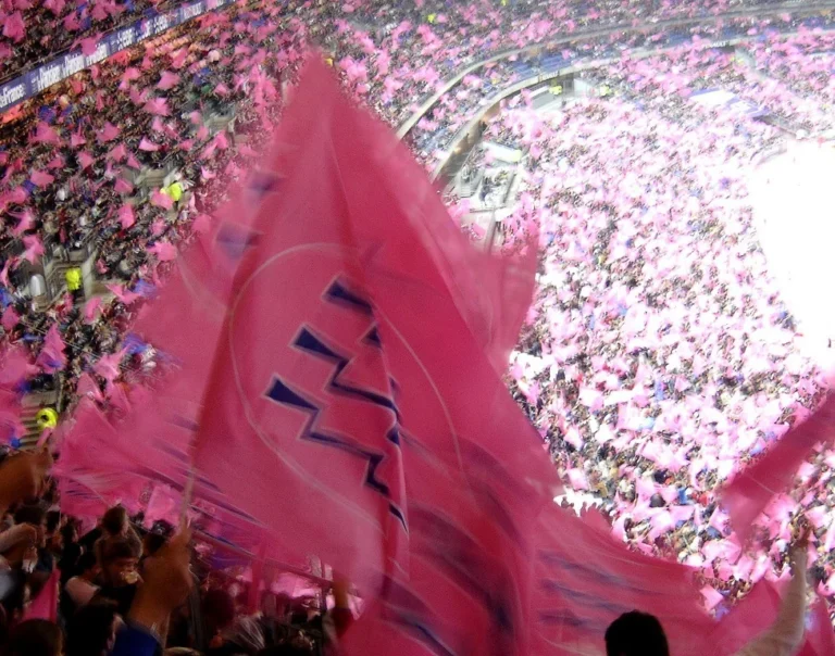 Tribunes du Stade de France lors d’un rendez-vous de rugby