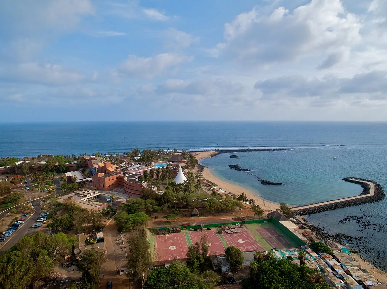 Littoral de la pointe des Almadies à Dakar