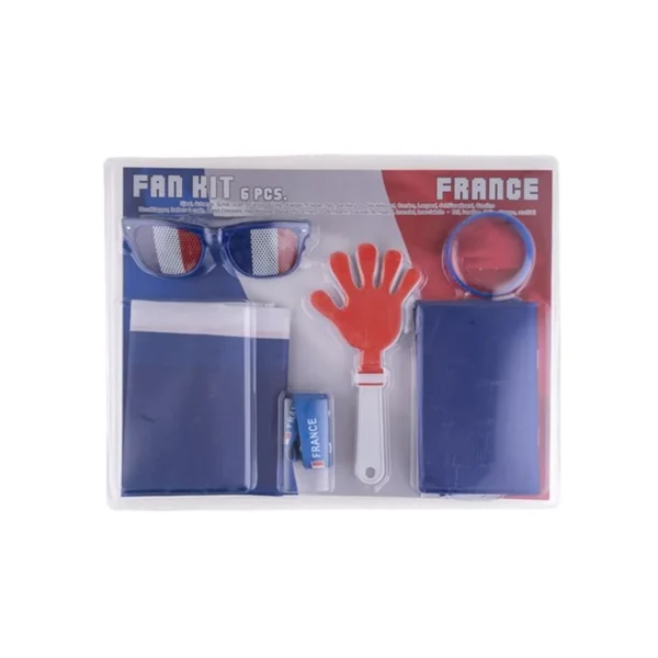 Kit supporter France — 6 accessoires