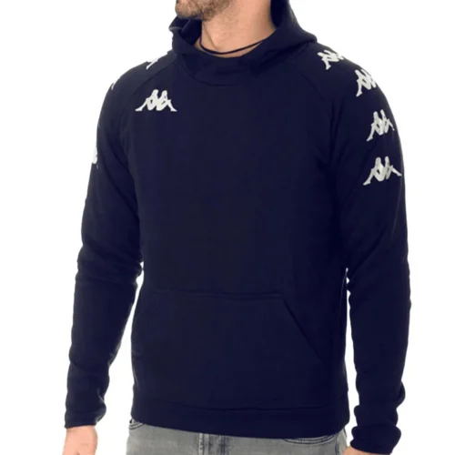 Sweat à Capuche Marine Homme Kappa Diano
