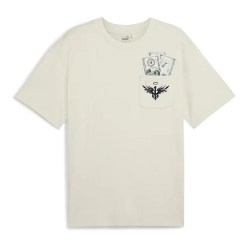 T-Shirt Beige Homme Puma Melo