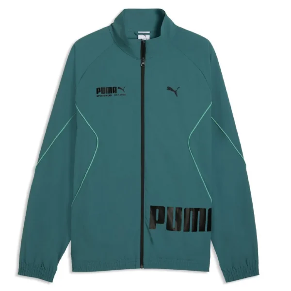 Veste Verte Homme Puma Sport Relaxed