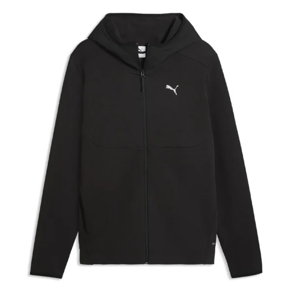 Sweat Zippé Noir Homme Puma Pumatech Full